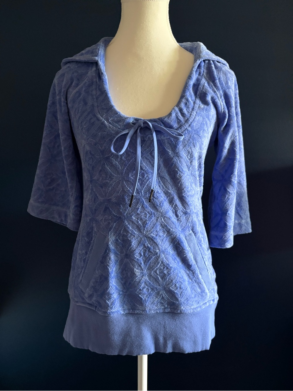Sz4⭐️ Vintage Summertime Tunic Pullover Blue 🍋 Lululemon